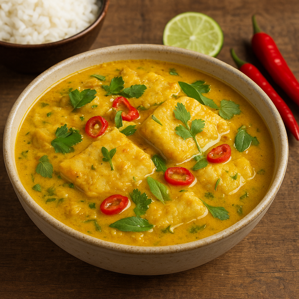 Amok – kambodżańskie curry rybne