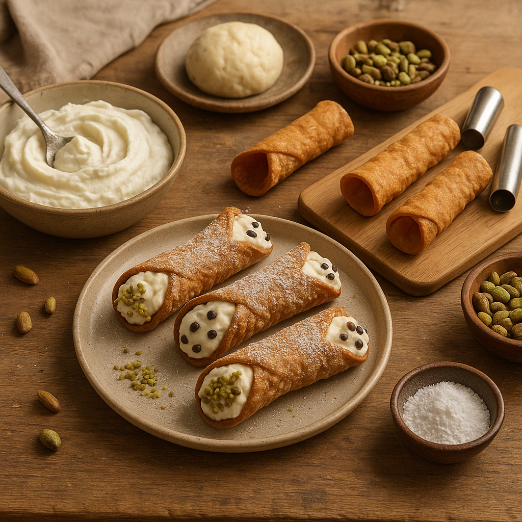 Jak zrobić włoskie cannoli i inne sycylijskie słodkości