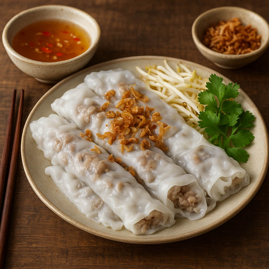 Banh Cuon – wietnamskie naleśniki ryżowe