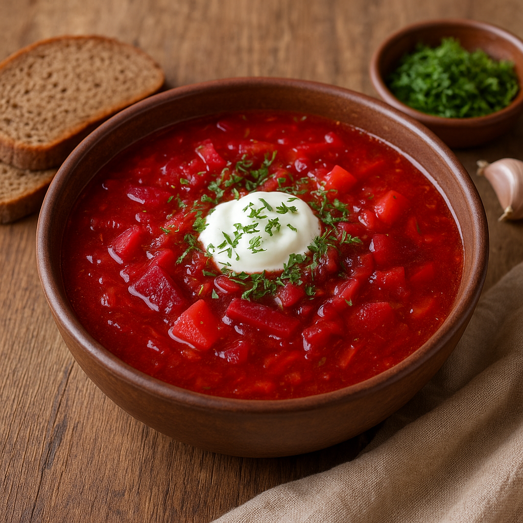 Borszcz – ukraińska zupa buraczana