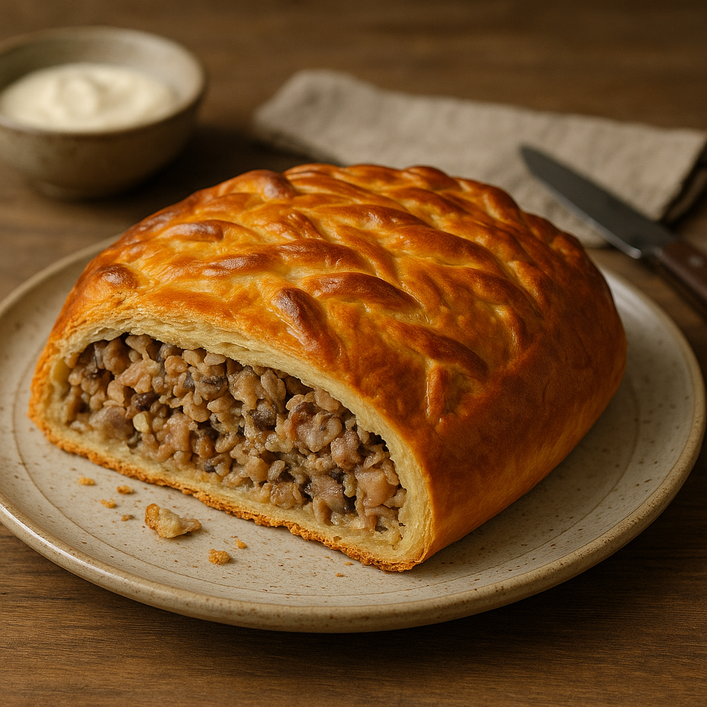 Kulebiak – rosyjska pieczeń nadziewana