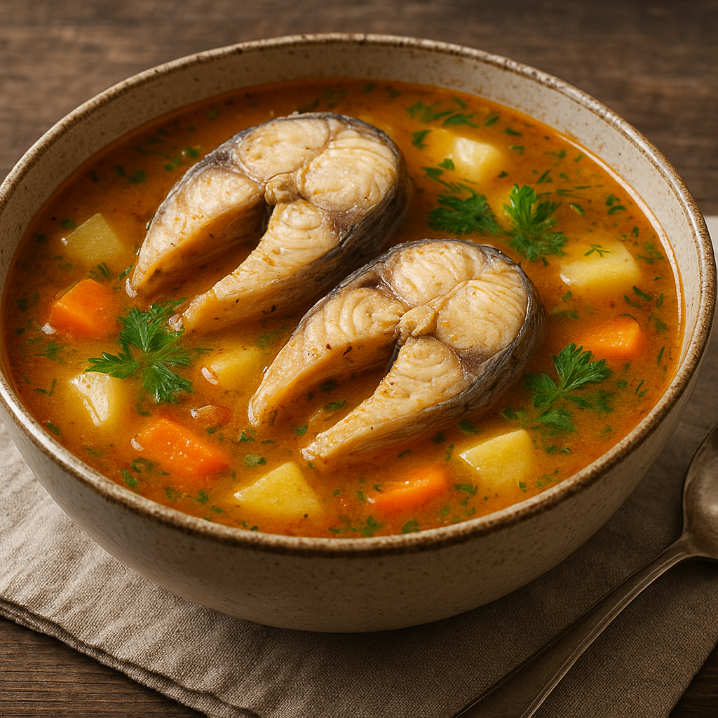 Ucha – rosyjska zupa rybna