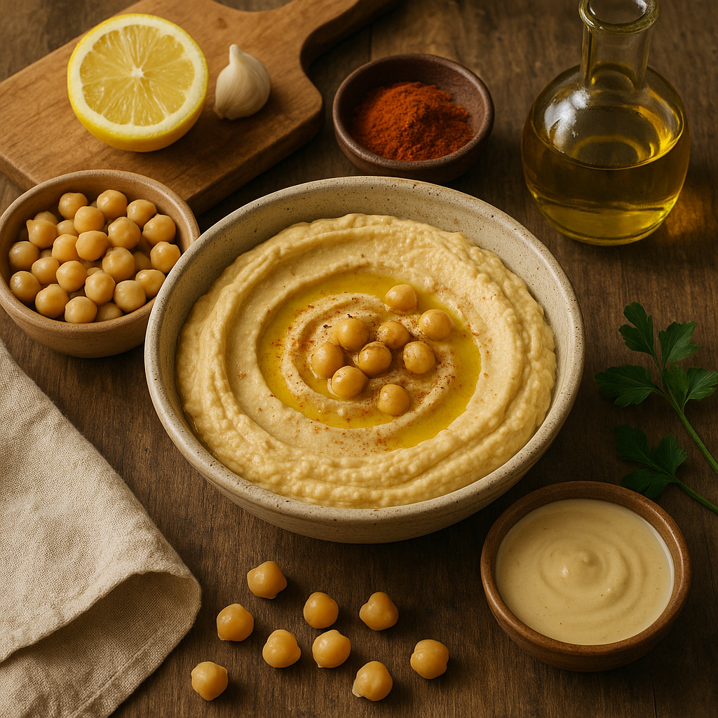 Jak zrobić domowy hummus jak na Bliskim Wschodzie