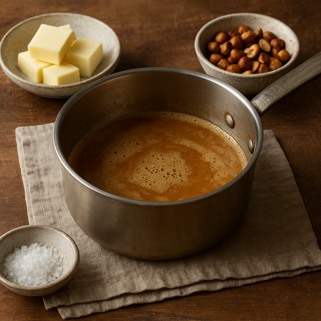 Beurre noisette – kuchnia francuska