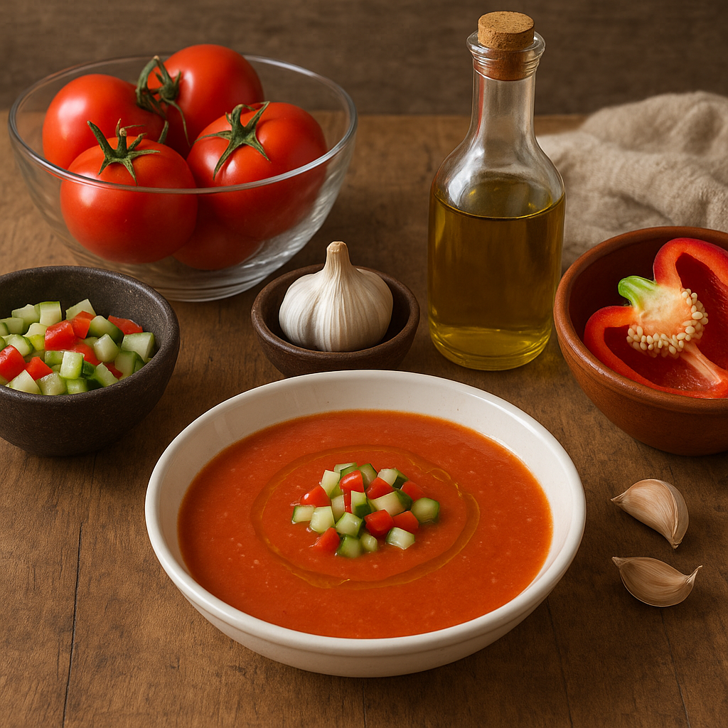 Gazpacho base – kuchnia hiszpańska