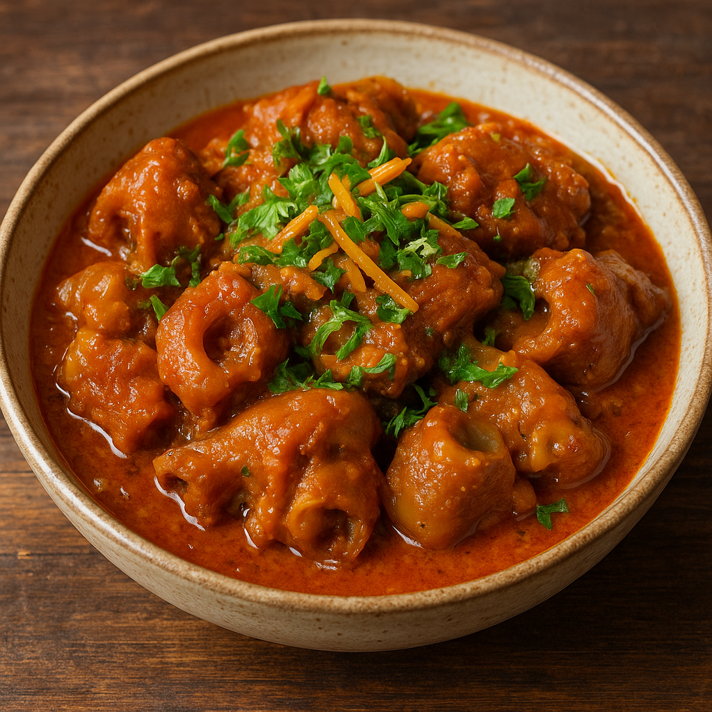 Nkwobi – nigeryjski gulasz z krowich nóg