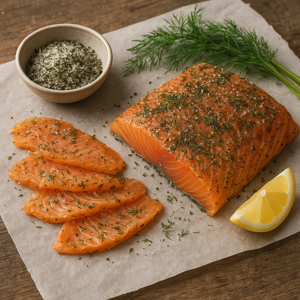 Gravlax cure – kuchnia szwedzka