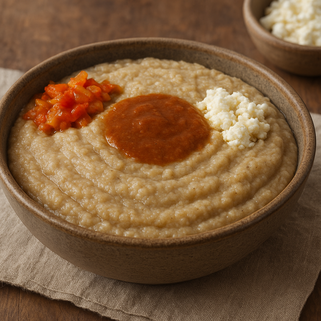 Genfo – etiopska gęsta potrawa śniadaniowa