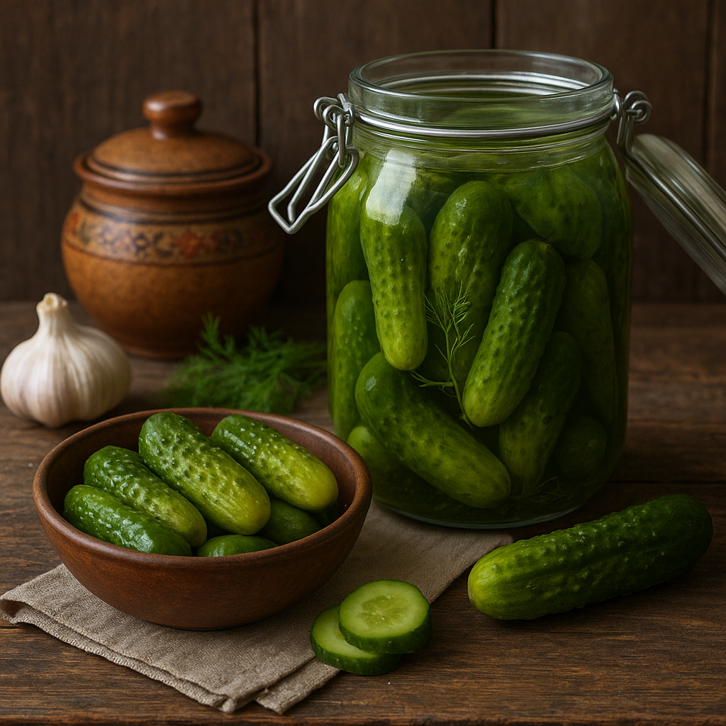 Kiszone ogórki – kuchnia polska