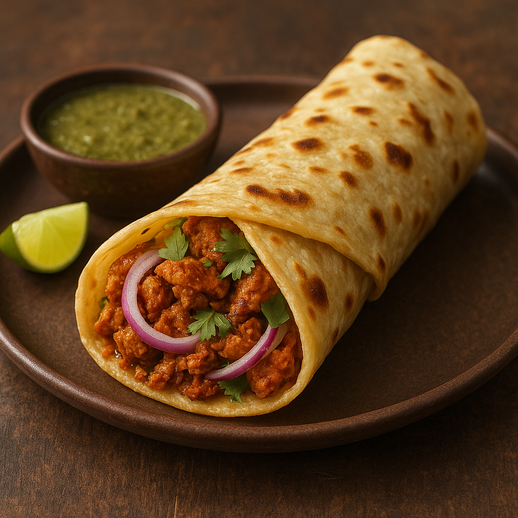 Kati Roll – indyjski wrap z nadzieniem