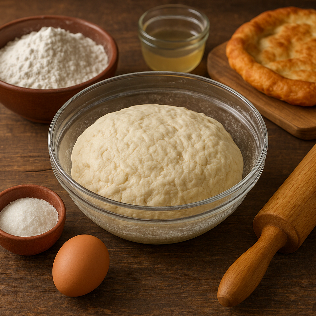 Lángos dough mix – kuchnia węgierska