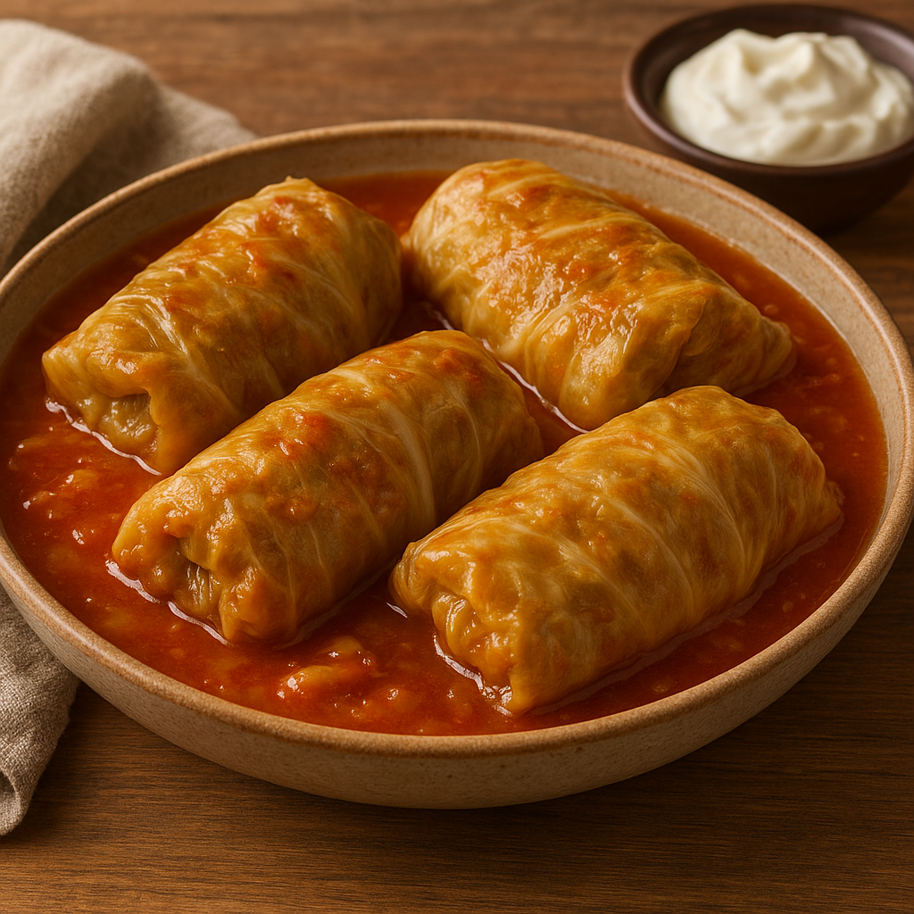 Gołąbki – polskie zawijane danie z kapusty