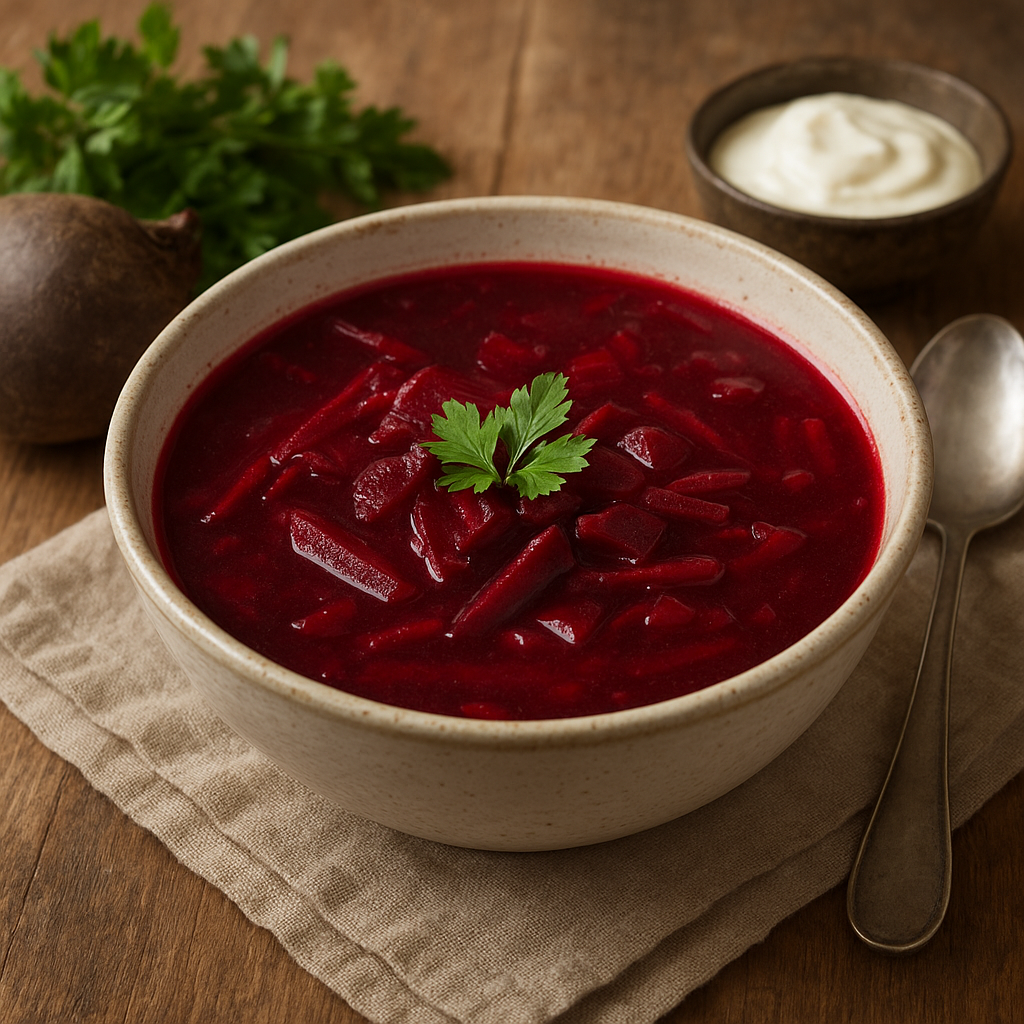 Barszcz Czerwony – polska zupa buraczana