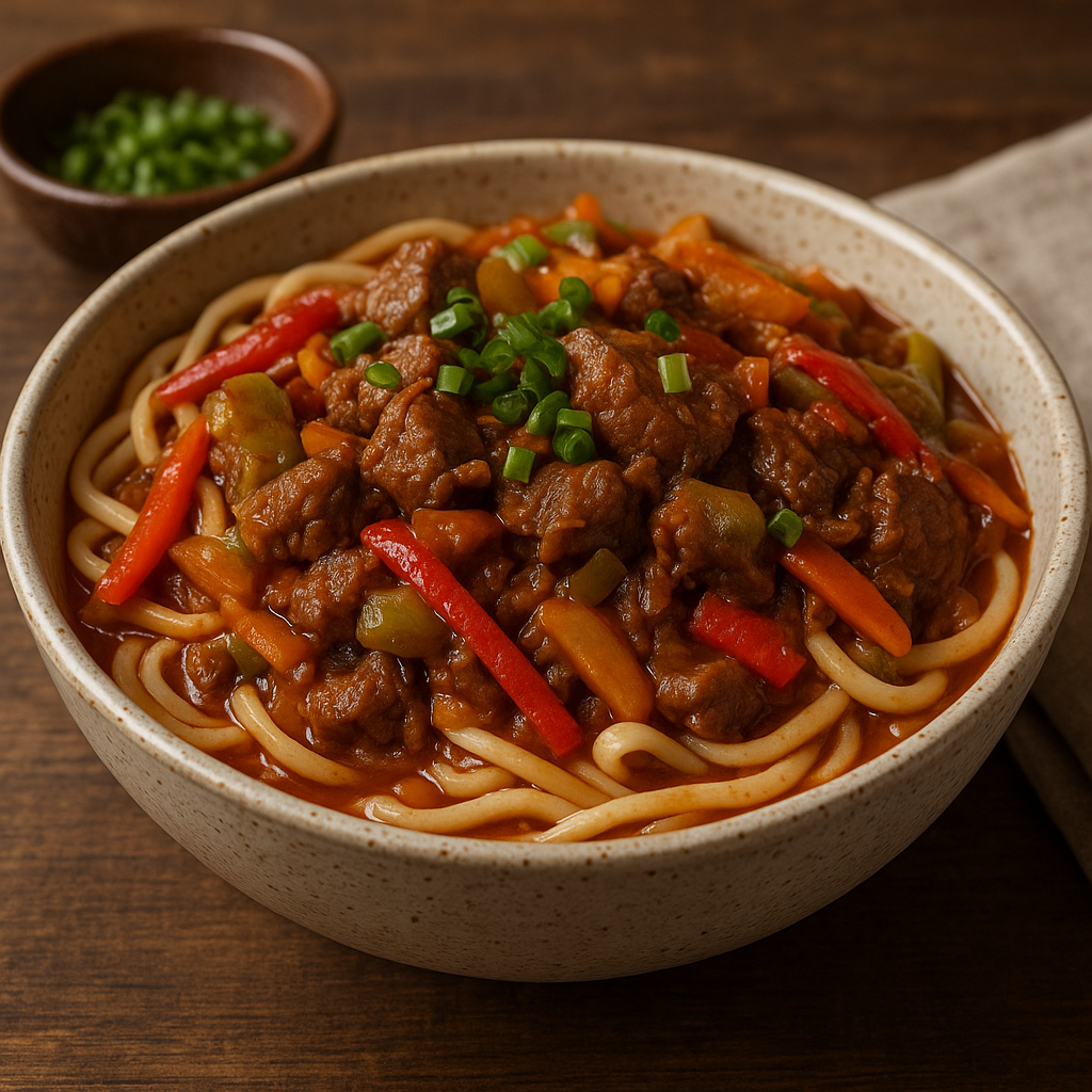 Lagman – centralnoazjatycki makaron z mięsem