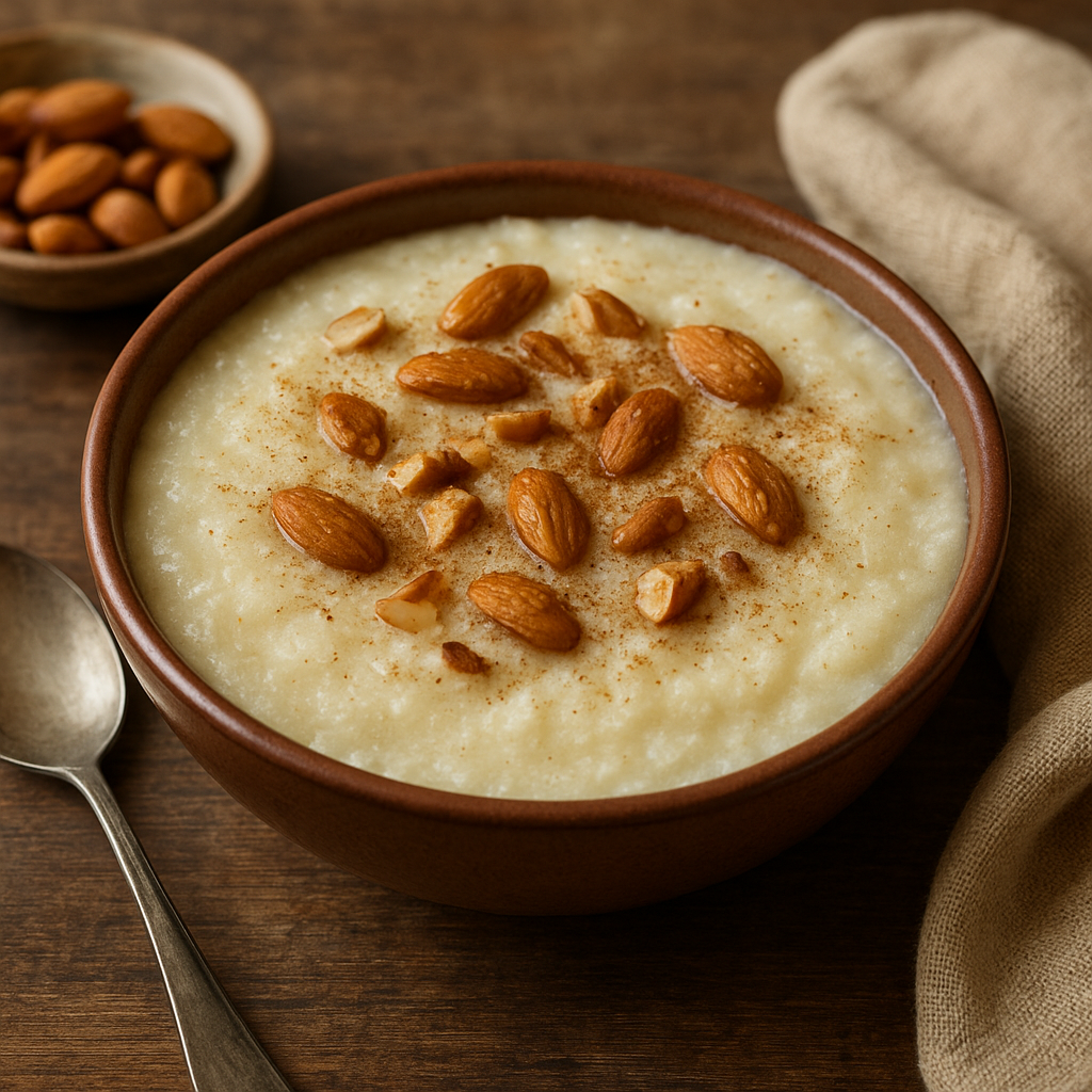 Mamounia – syryjska kaszka manna na słodko