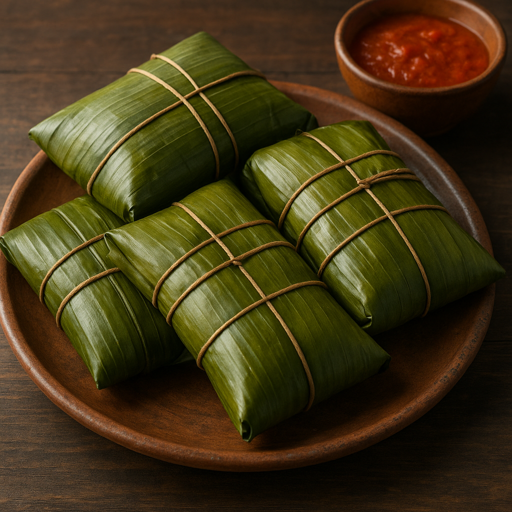 Hallacas – wenezuelskie tamales w liściach bananowca