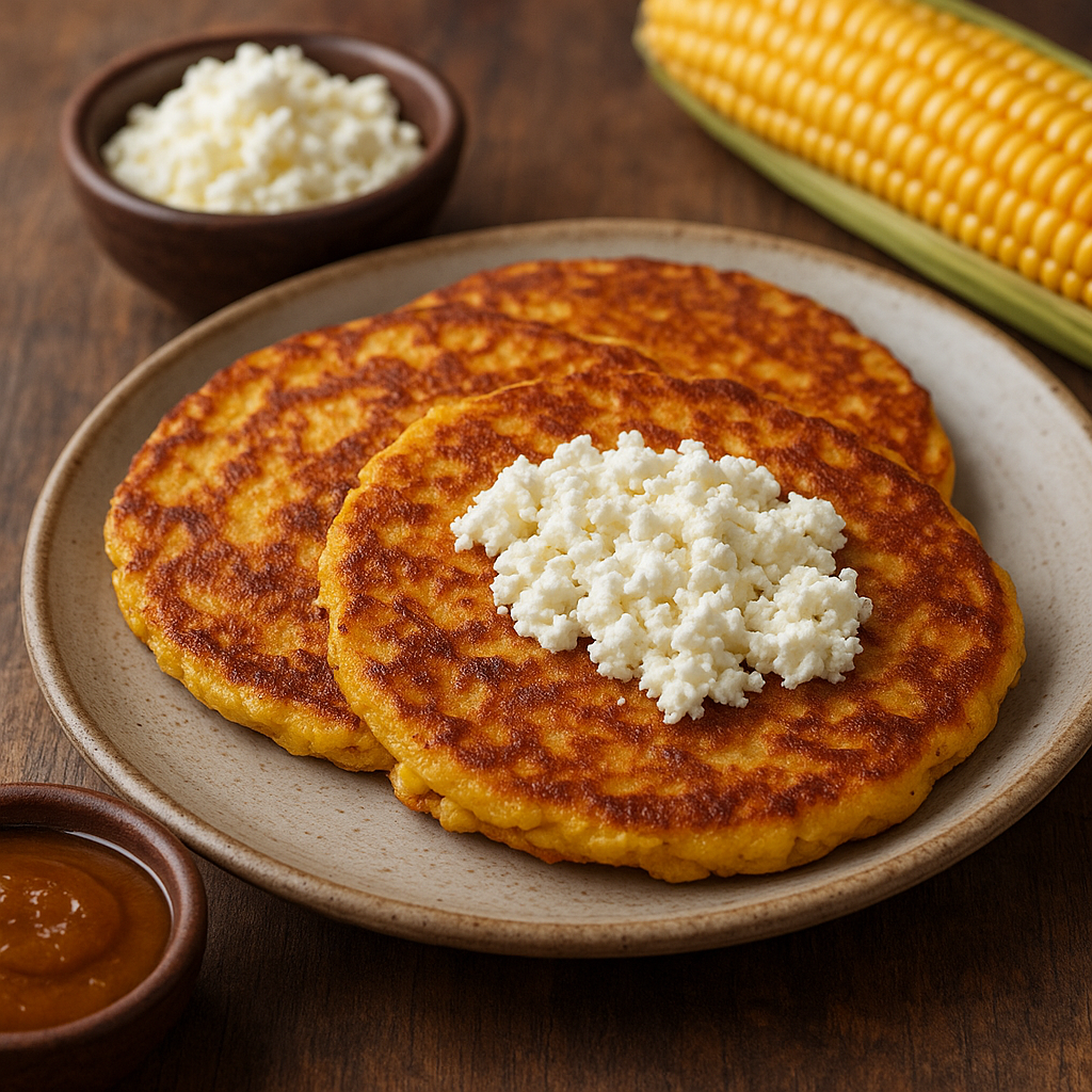 Cachapas – wenezuelskie placki z kukurydzy