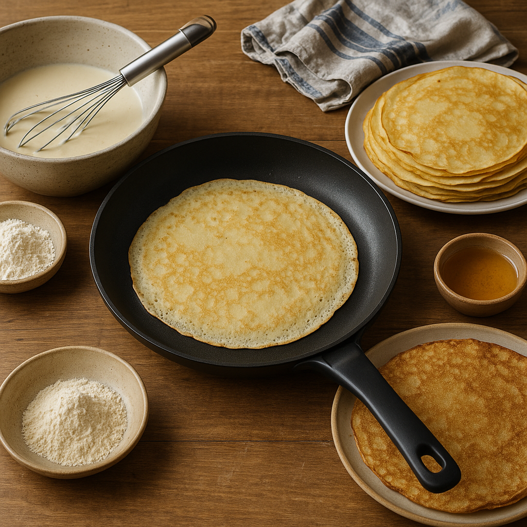 Jak przygotować francuskie naleśniki crêpes i galettes