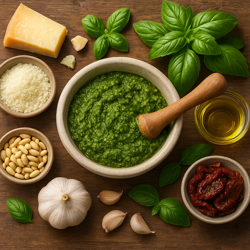 Jak powstaje włoskie pesto i jak przygotować jego różne odmiany