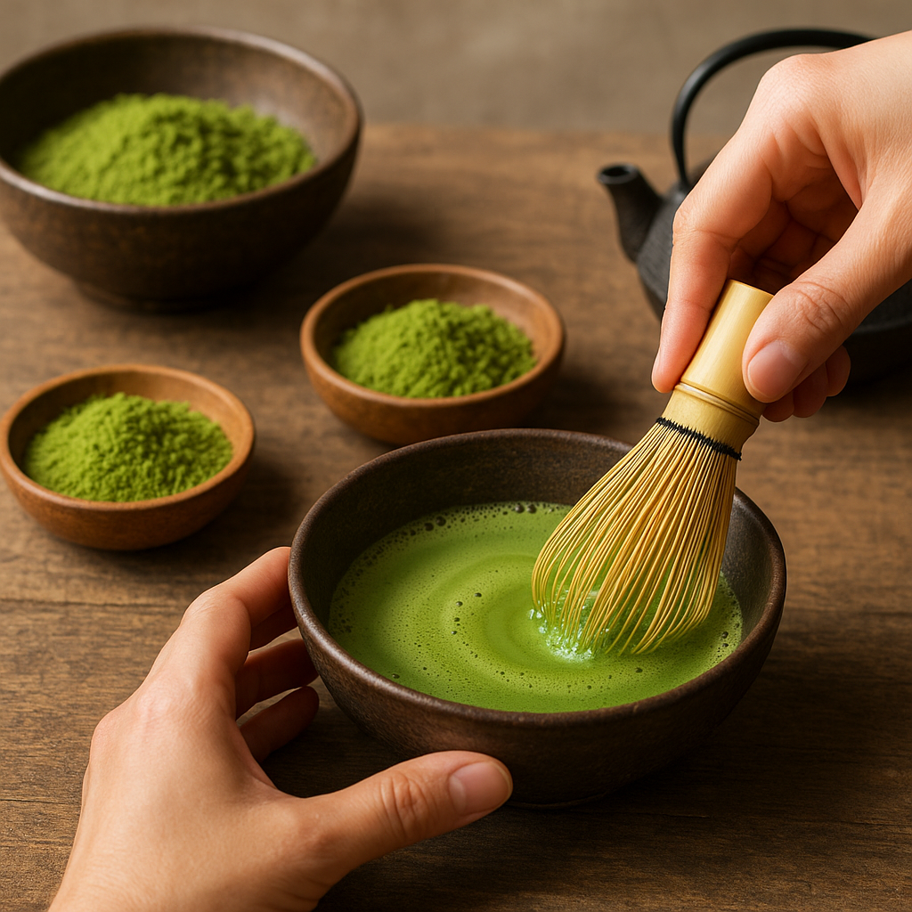 Jak powstaje japońska herbata matcha i jak się ją pije