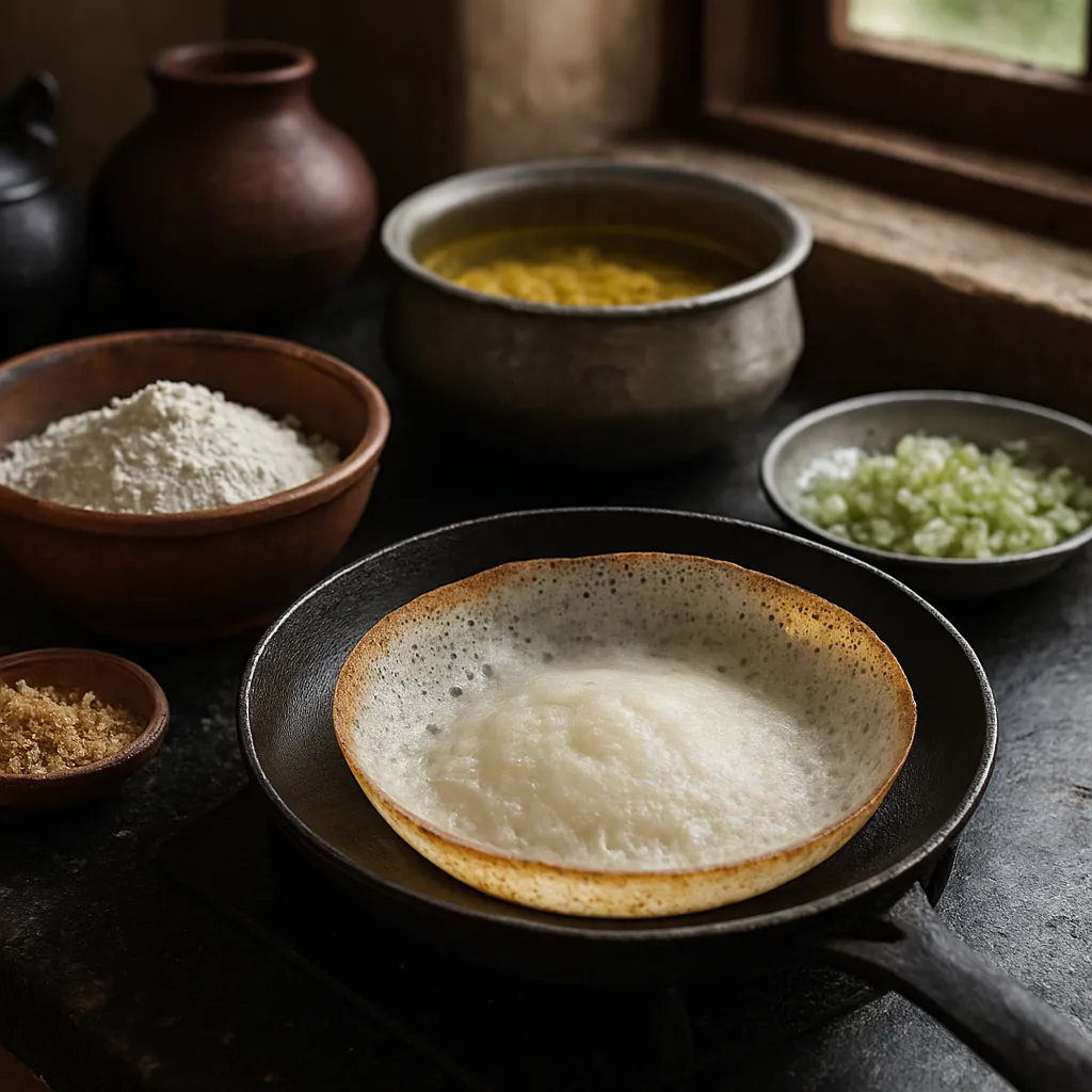 Hopper flour – kuchnia lankijska