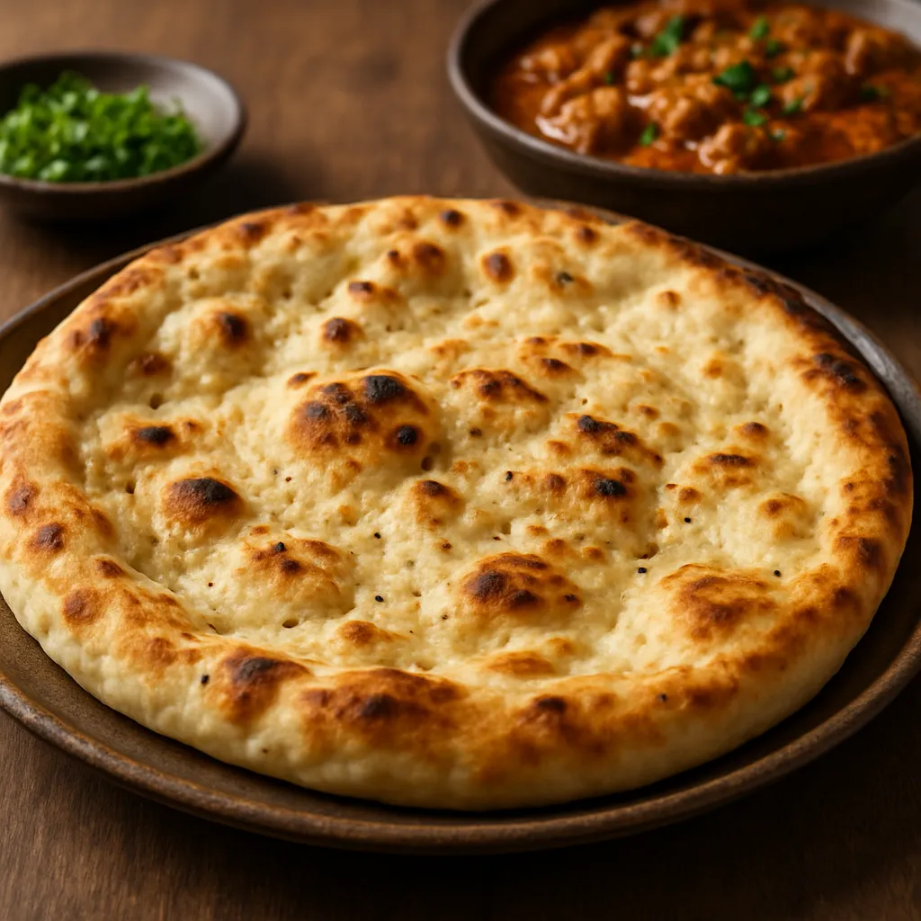 Peshawari naan base – kuchnia pakistańska