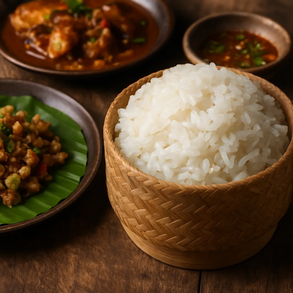 Laos sticky rice – kuchnia laotańska