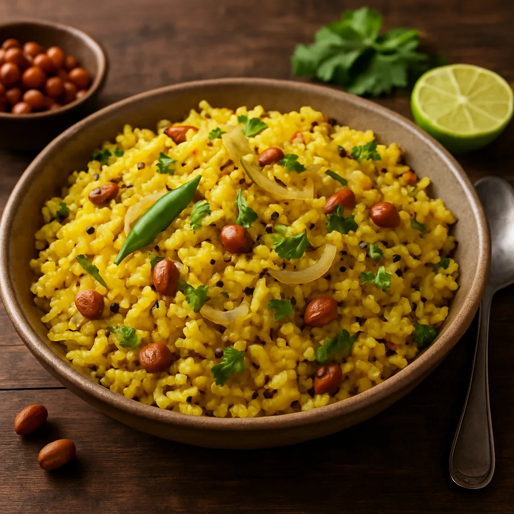 Kanda poha – kuchnia indyjska