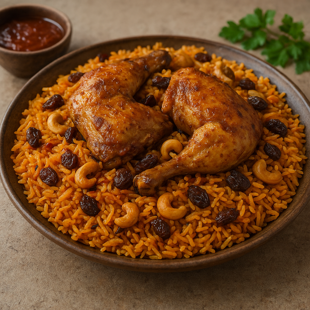 Kabsa – saudyjskie danie ryżowe