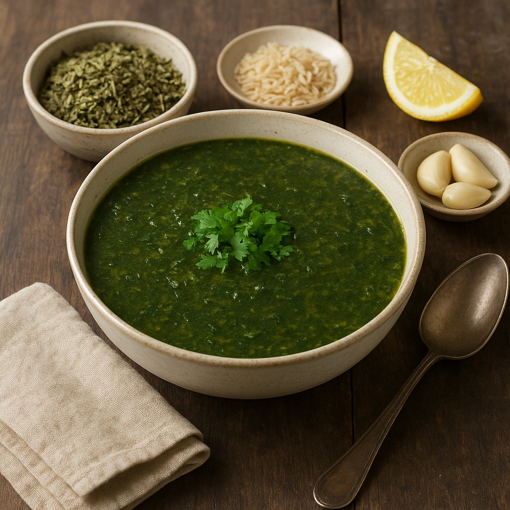 Molokhia – egipska zupa z juty