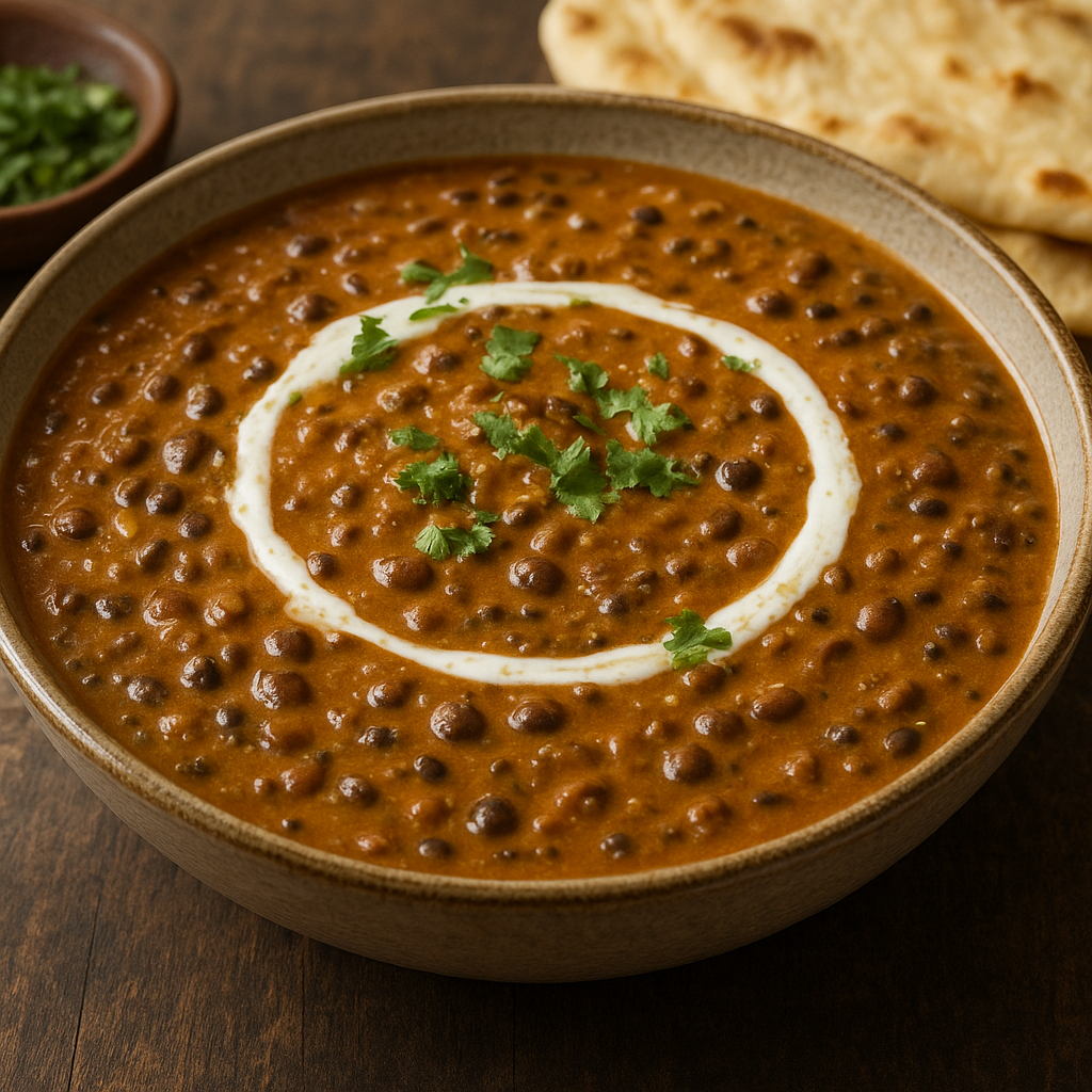 Dal Makhani – indyjskie masalne danie z fasoli