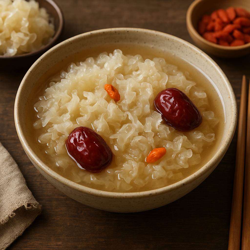 Snow fungus – kuchnia chińska