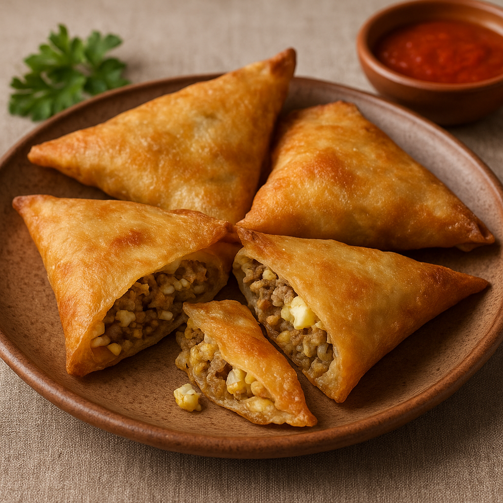 Brik – tunezyjski smażony farsz w cienkim cieście