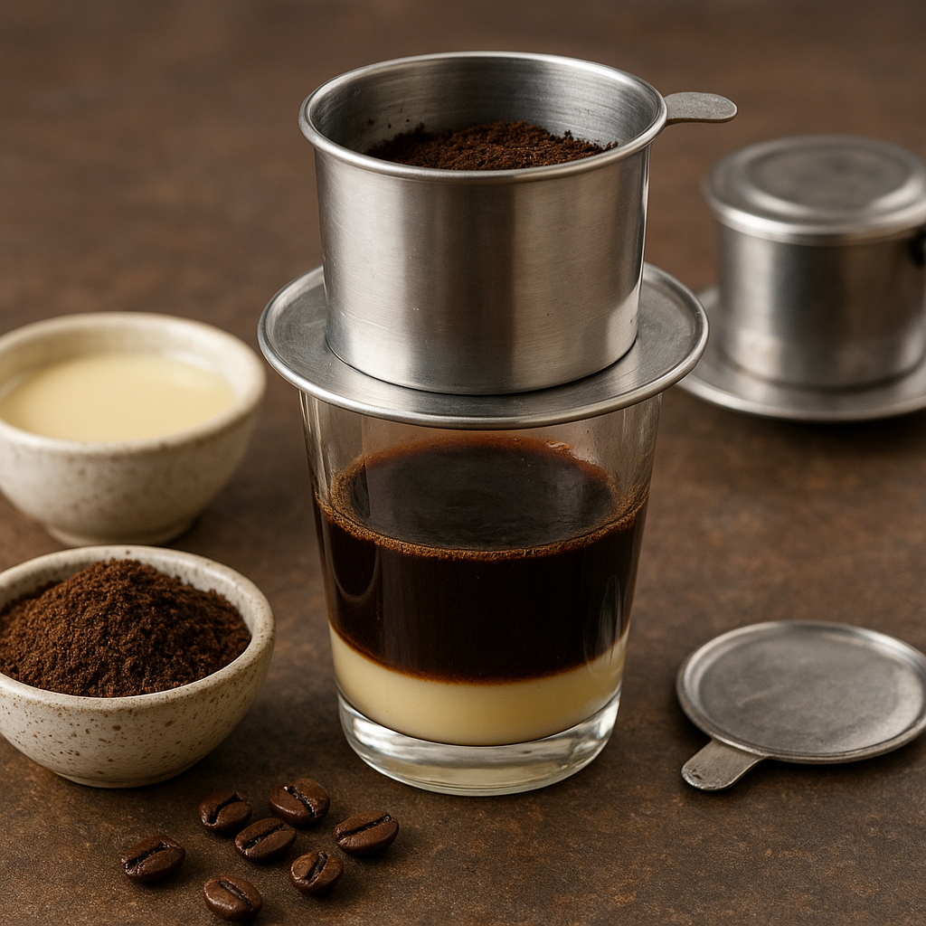 Vietnamese coffee grounds – kuchnia wietnamska