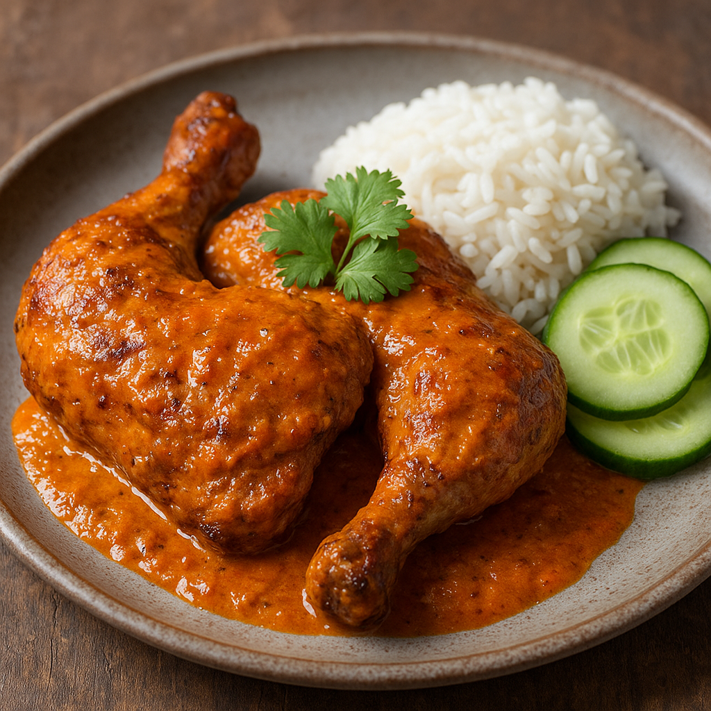 Ayam Percik – malezyjski kurczak w sosie