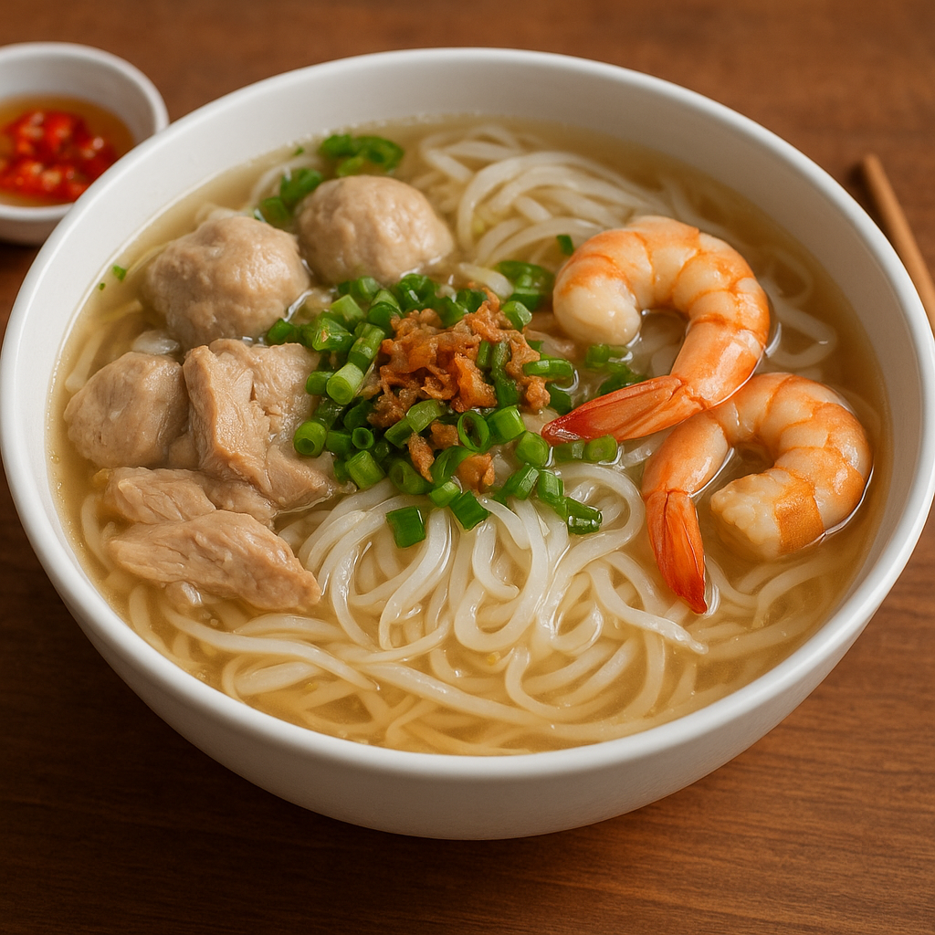 Hu tieu noodles – kuchnia wietnamska