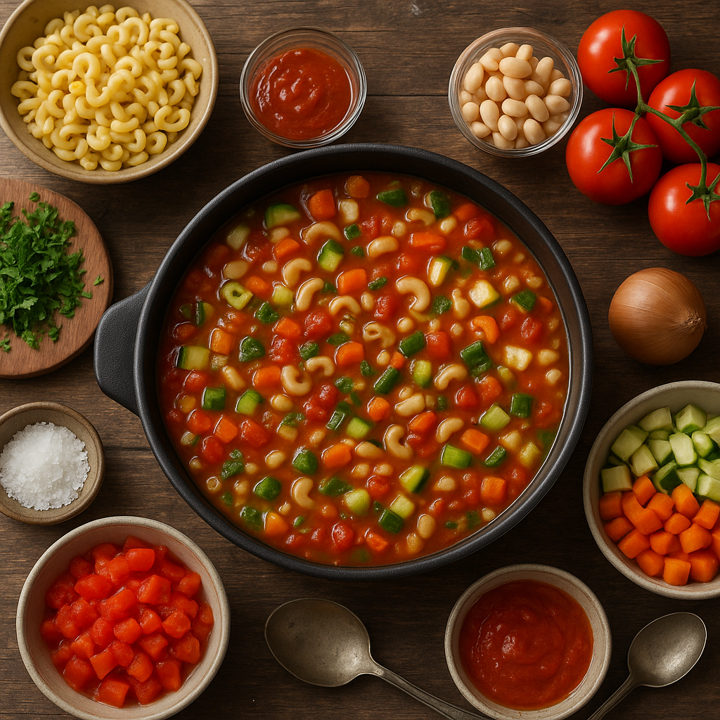 Jak przygotować klasyczną włoską zupę minestrone