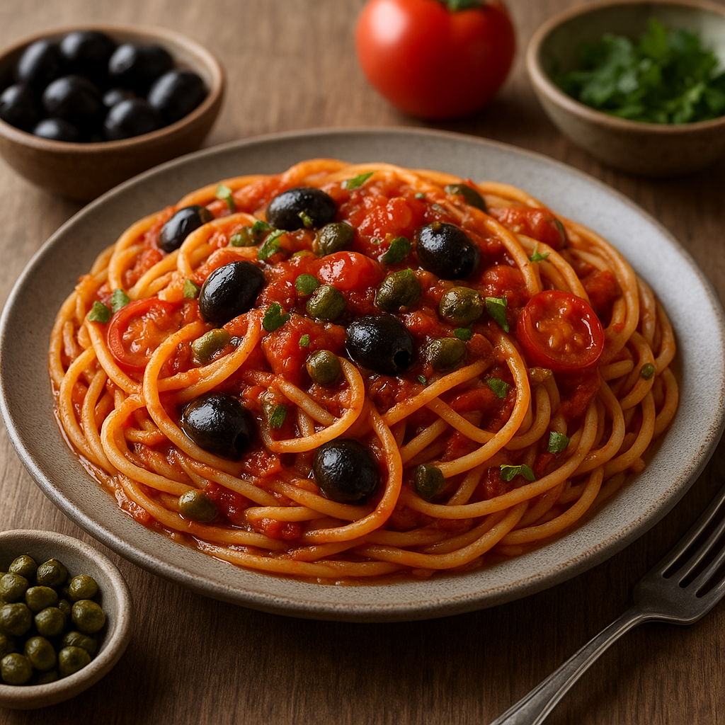 Jak przygotować klasyczne włoskie spaghetti alla puttanesca