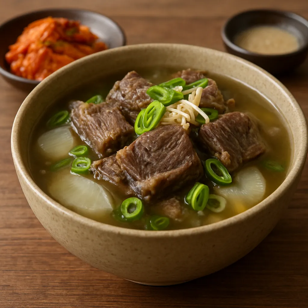 Galbitang – koreańska zupa z żeber