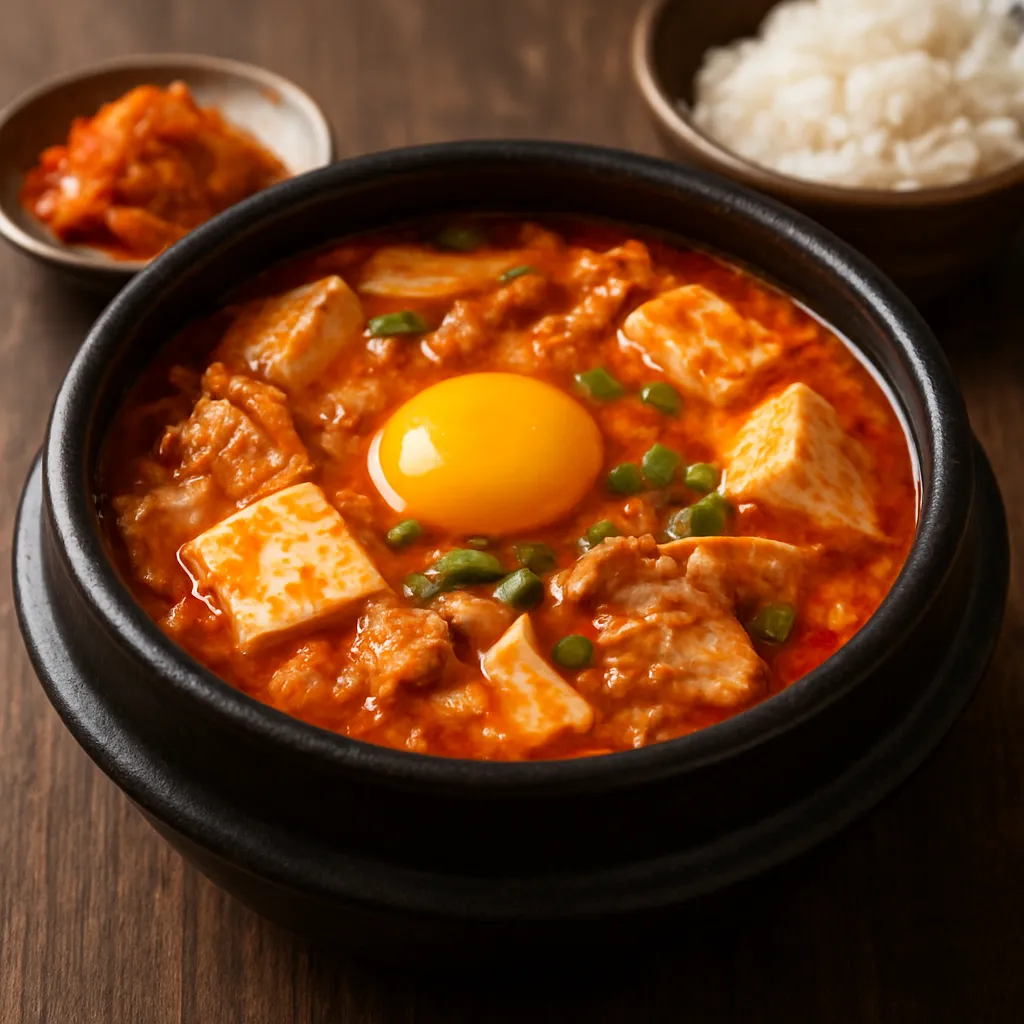 Sundubu Jjigae – koreańskie tofu w pikantnym sosie