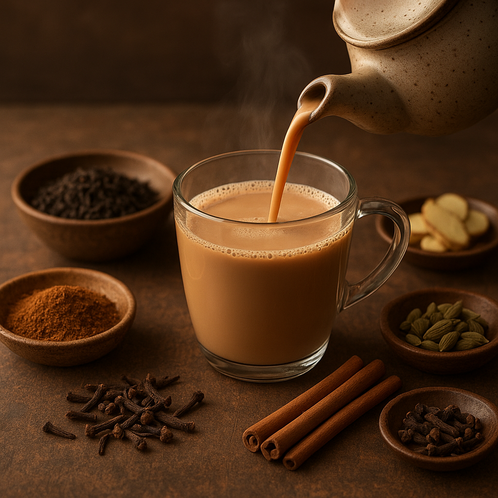 Jak zrobić indyjskie masala chai w domu