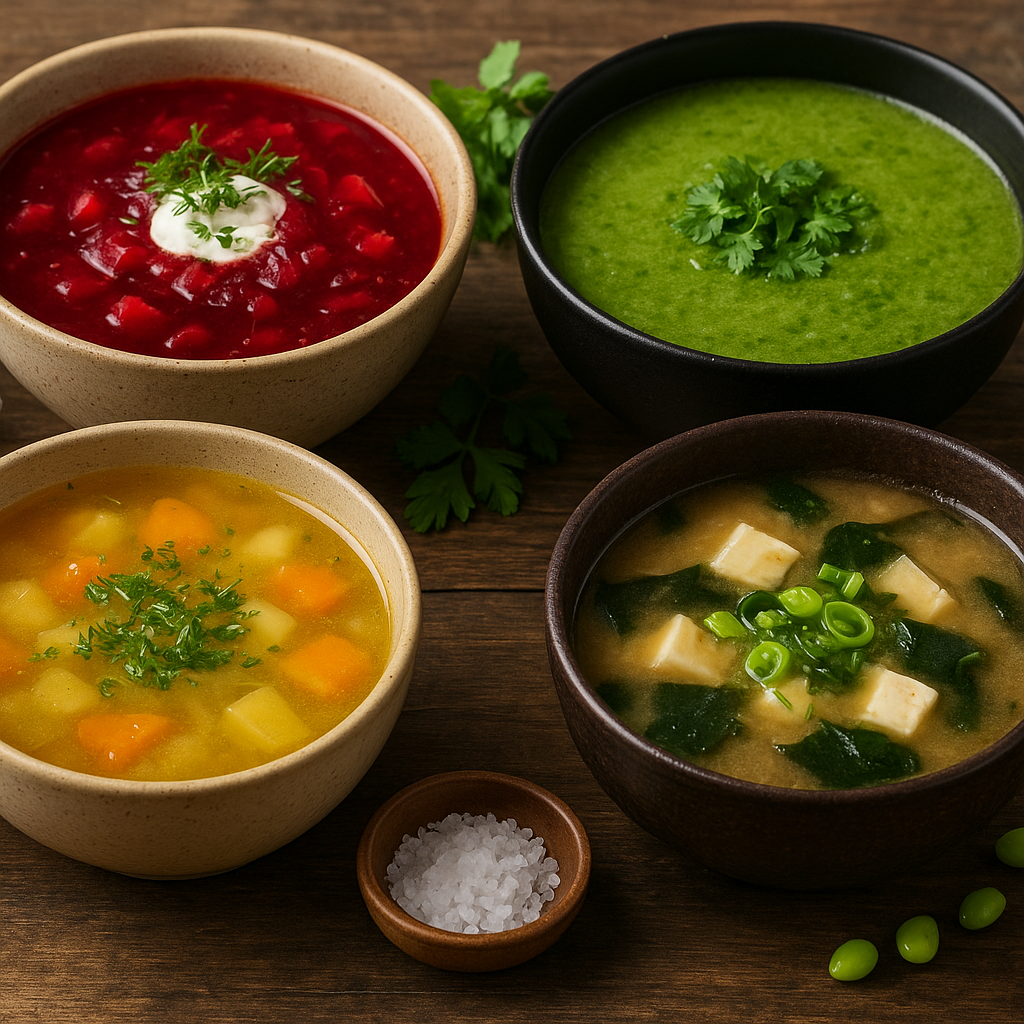 Jakie są najciekawsze zupy świata – od rosyjskiego barszczu po japońskie miso