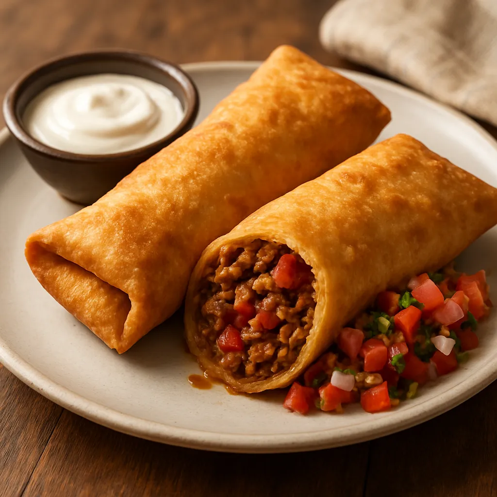 Chimichanga wrappers – kuchnia północnoamerykańska