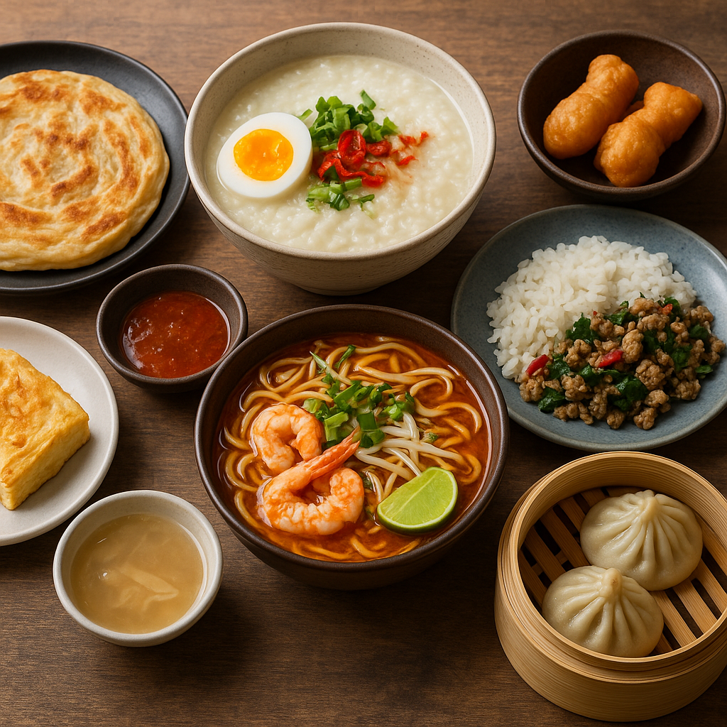 Co je się w Azji na śniadanie – zaskakujące poranne potrawy
