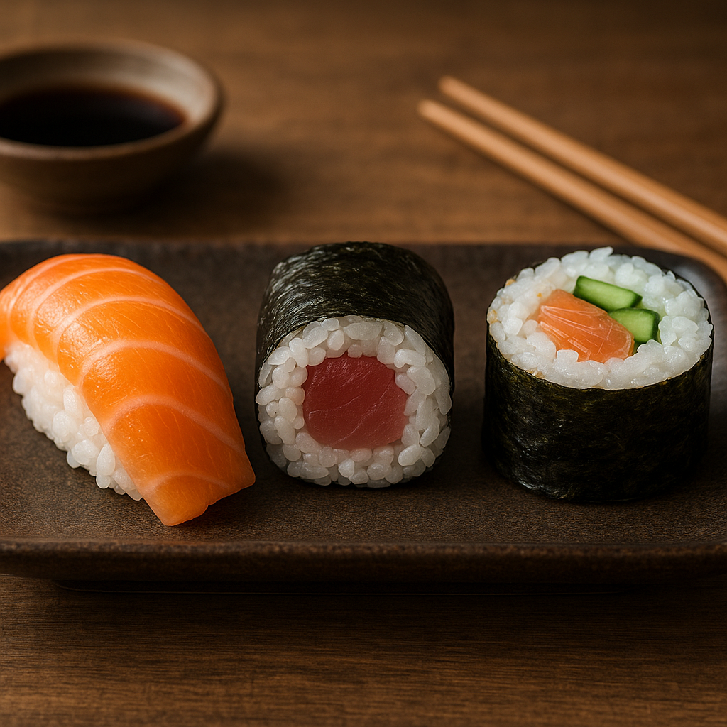 Kuchnia japońska – różnice między sushi, nigiri i maki