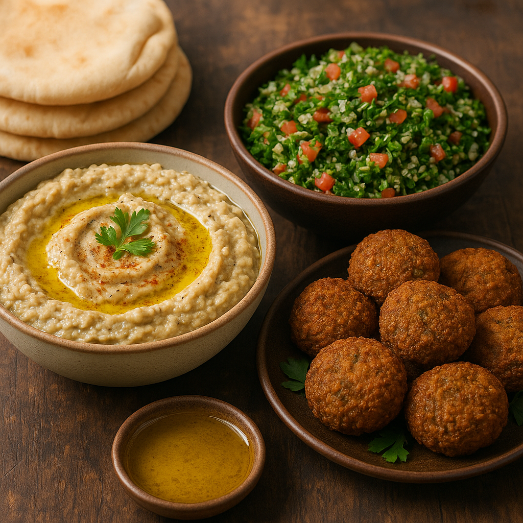 Kuchnia libańska – baba ghanoush, tabbouleh i falafel