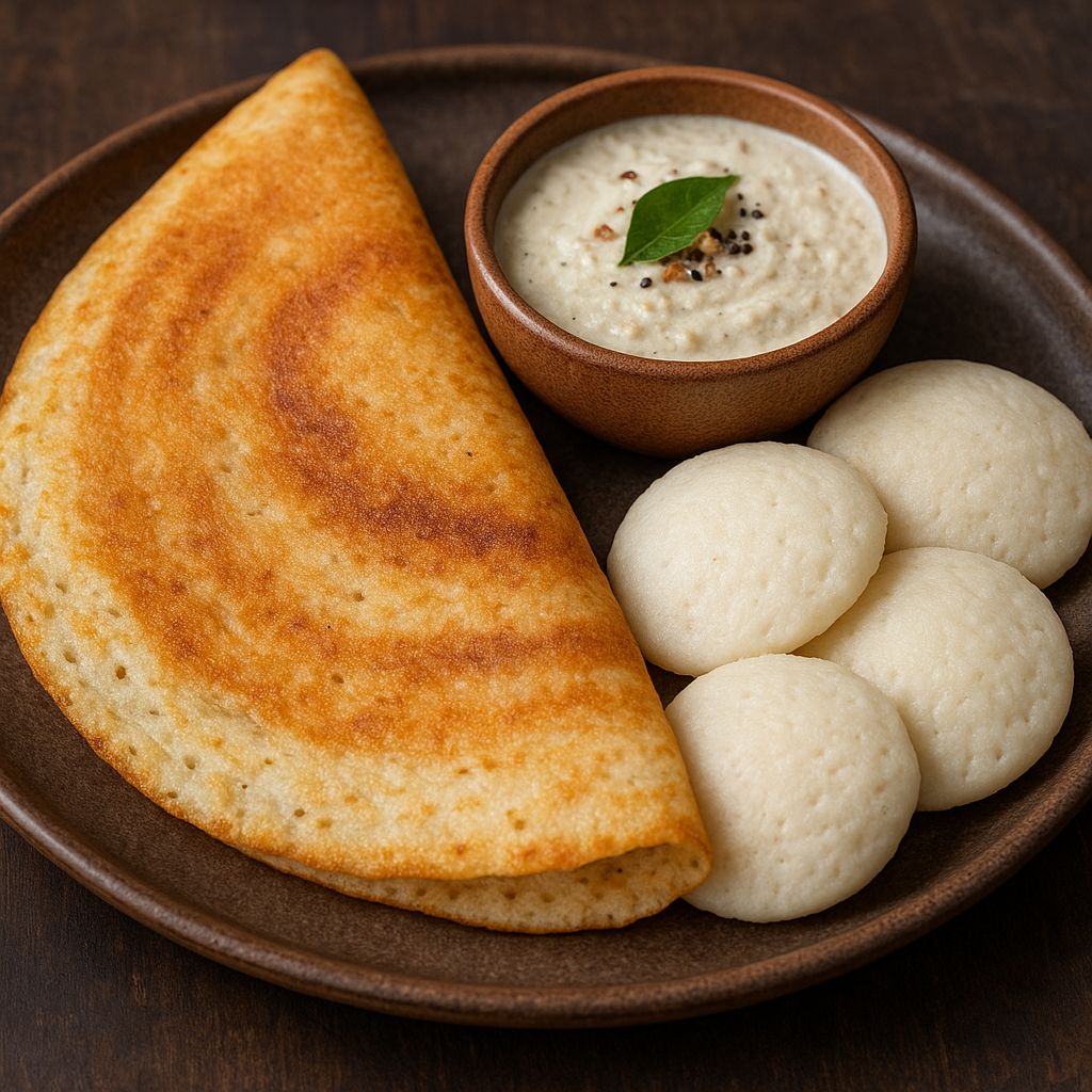 Kuchnia południowoindyjska – dosa, idli i kokosowe chutneye