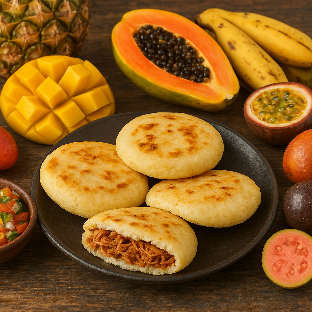 Kuchnia wenezuelska – arepas i egzotyczne owoce Ameryki Południowej