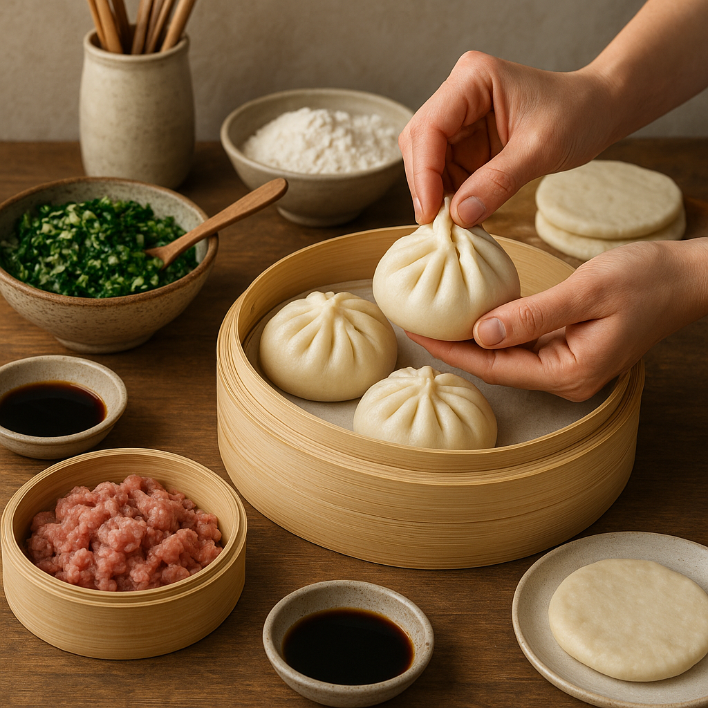 Kuchnia wietnamska – jak przygotować bułeczki banh bao