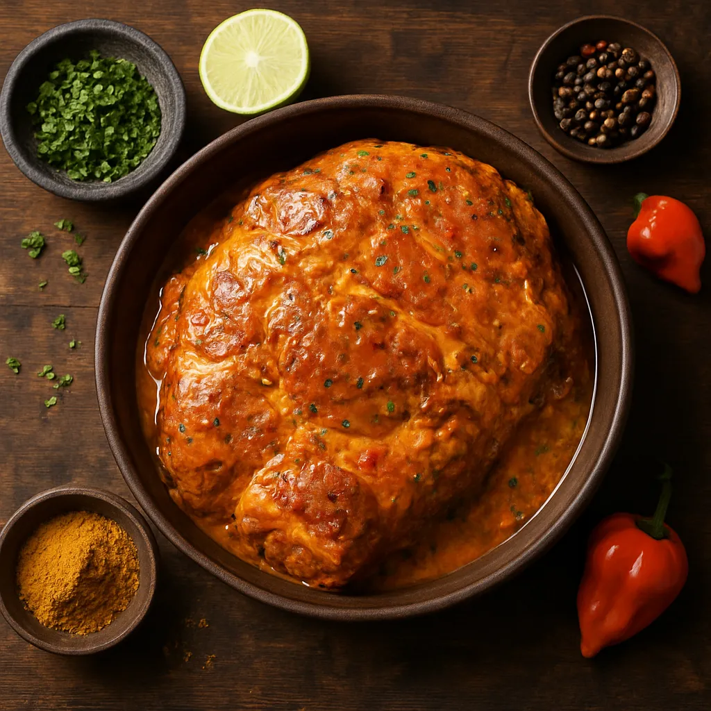 Pernil marinade – kuchnia karaibska